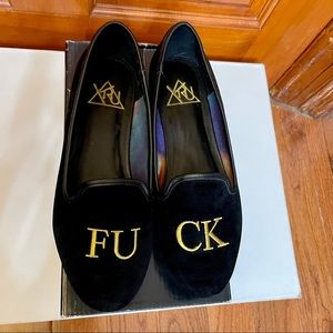 YRU FU CK Flat shoes - Good Condition